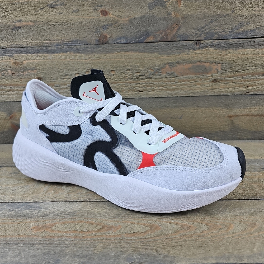 Nike Jordan Delta 3 Low Men's Shoes White/ Chili Red/ Black
